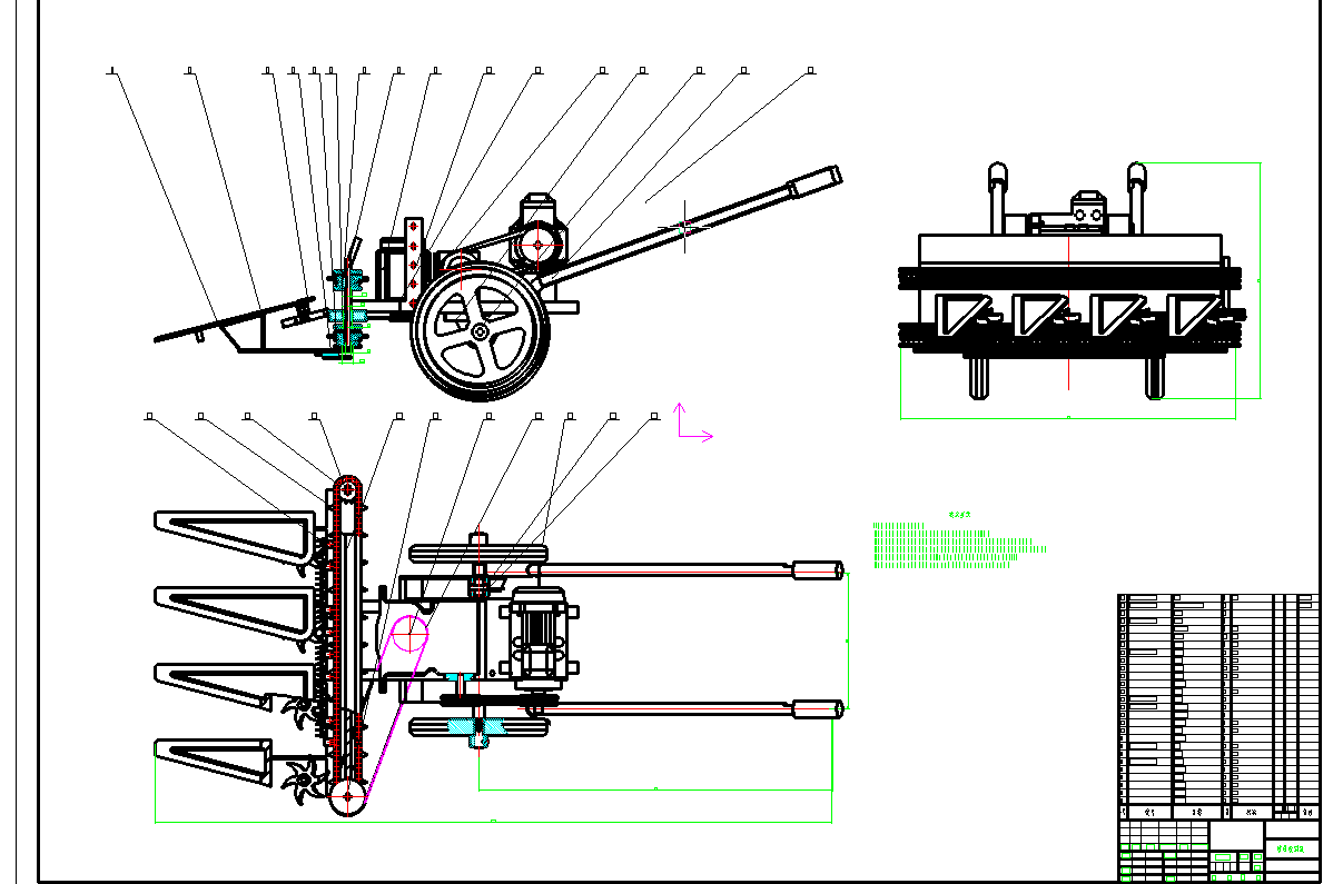 牧草收割机设计含SW三维图 1190002